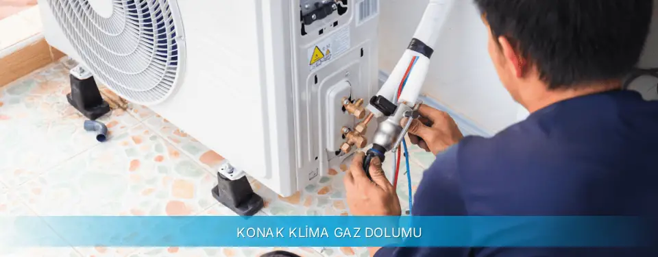 Konak İlçemi Daikin Klima Gaz Dolumu